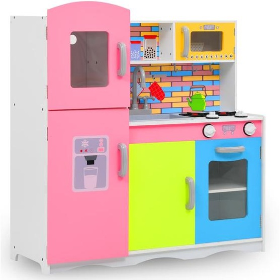Cuisine en jouet pour enfants MDF 80x30x85 cm Multicolore