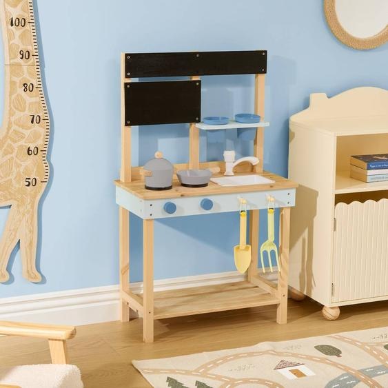 Cuisine Enfant En Bois - Outy Beige