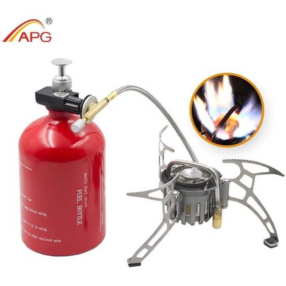 Cuisinière à essence APG de grande capacité de 1000 ml et brûleurs à gaz portables dextérieur