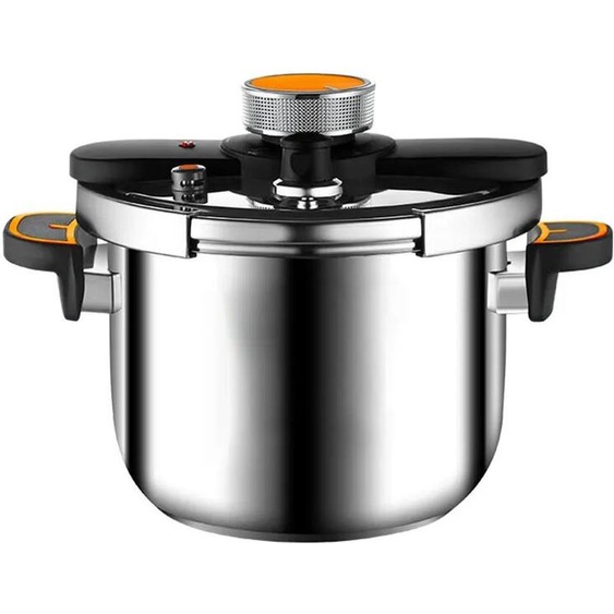 Cuisinière à pression en acier inoxydable PGY 4L/6L/8L, sécurité, verrouillage à une main, olla de presión, multicuiseur pour cuisinière à gaz et à induction