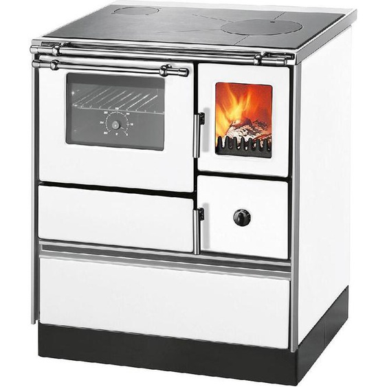 Cuisinière Westminster Wamsler K176 F/A 70cm blanc acier Ans. gauche