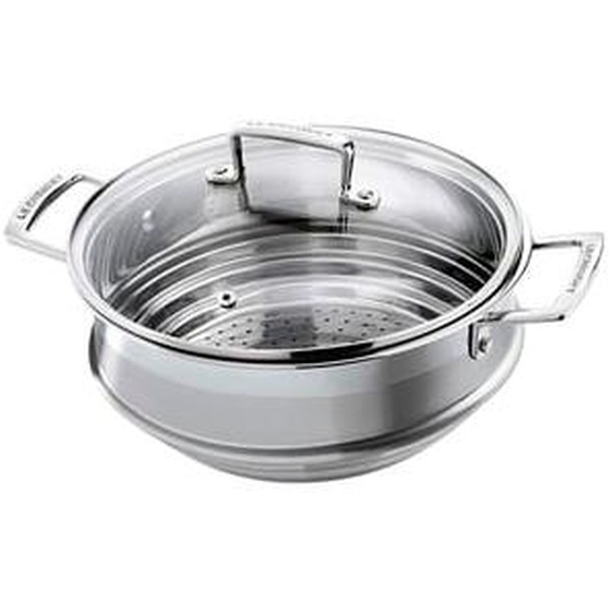 Cuit vapeur adaptable Inox Classique 20-22-24 cm