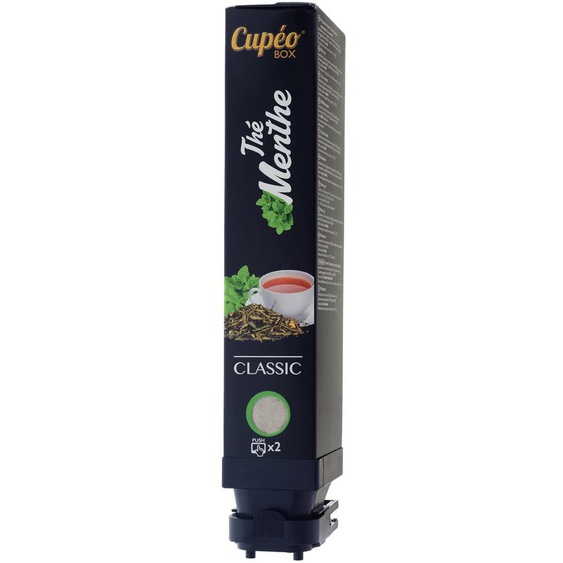 Cupéo Cartouche thé menthe pour distributeur boisson chaude JEDE  - 70 tasses