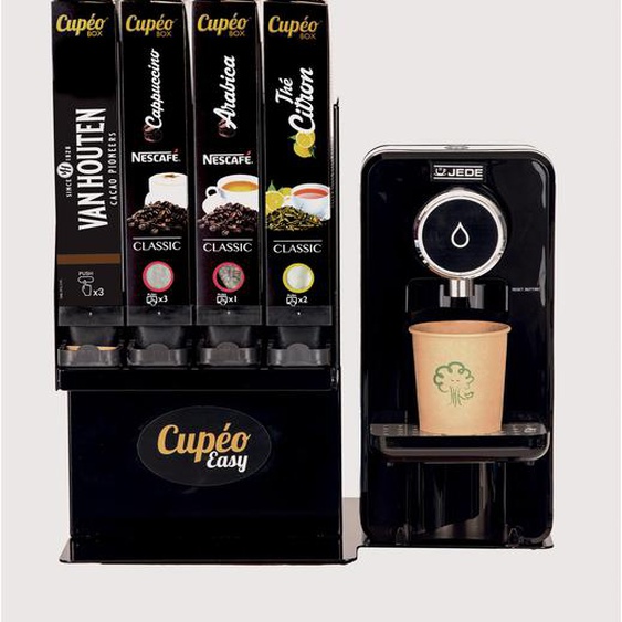 Cupéo Distributeur et support de cartouches de boissons chaudes + 4 cartouches
