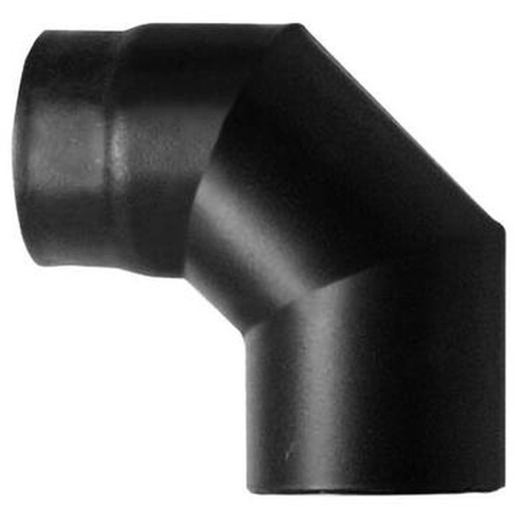 Curve 90 DN 150 emaille 600 degres poele a bois CE Made in Italy