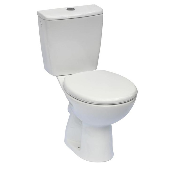Cuvette WC POLO PLUS au sol sortie horizontale - ROCA - A342197000