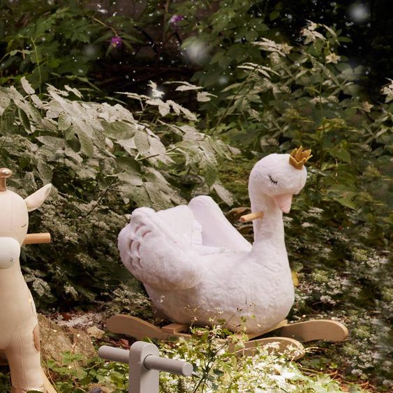 Cygne à bascule bébé FSC® sans coloris 4