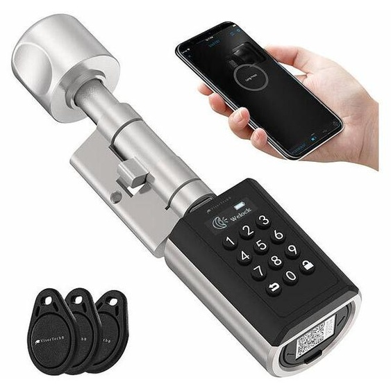 Cylindre de porte électronique connecté TSZ-520.thin
