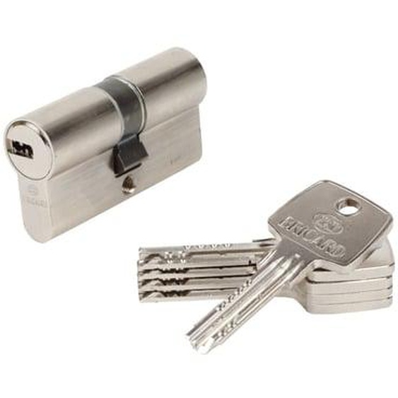 Cylindre débrayable Astral à 2 entrées 30 + 30 mm avec 5 clés