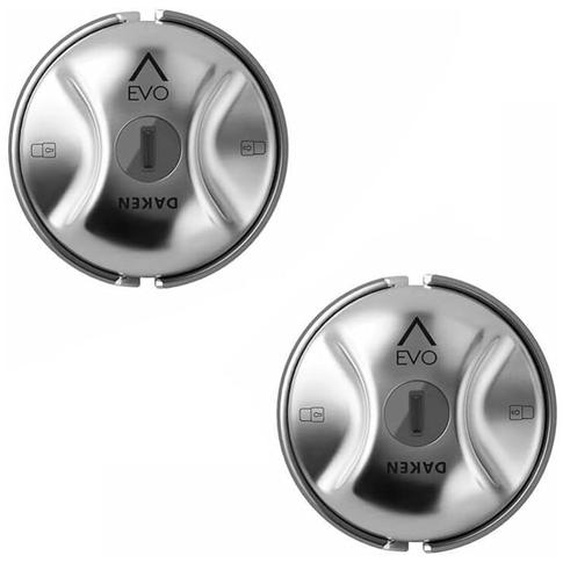 Daken - Lot de 2 Serrures antivols/cadenas fermeture manuelle pour véhicule utilitaire saturn evo
