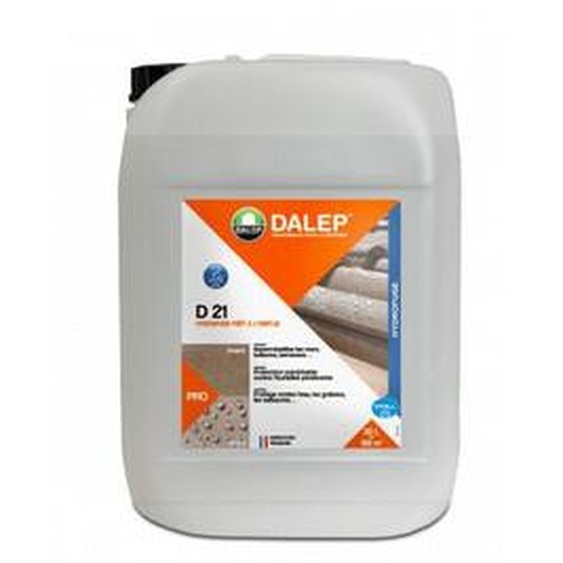 Dalep - Hydrofuge D21 Spécial enduit projeté et tuiles mécaniques 20L