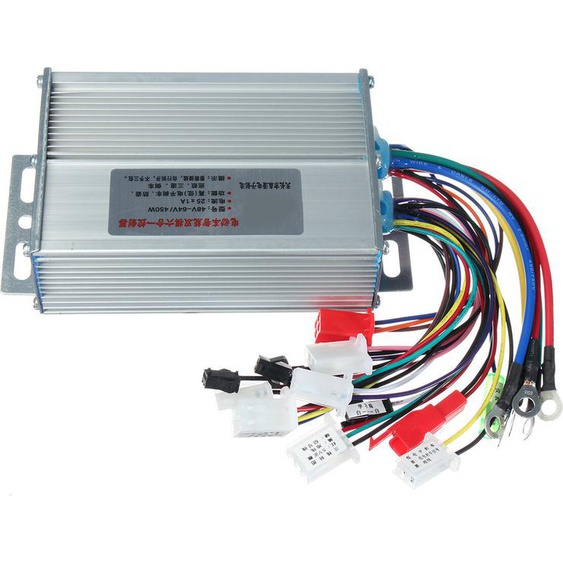 DC 48V-64V 20A 450W Scooter E-Bike Vélo électrique Brushless Sine Wave Motor Contrôleur de vitesse