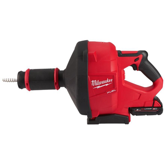 Déboucheur à tambour 18V FUEL M18 FDCPF10-201C 10mm + batterie 2,0Ah + chargeur - MILWAUKEE TOOL - 4933459685