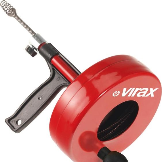Déboucheur manuel à tambour VIRAX pour canalisation Ø25-50 mm - 290600