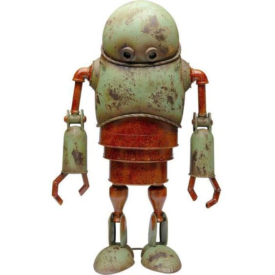 Déco robot - Kare Design - Lamy - Vintage - Métal - Effet rouillé - 85 cm