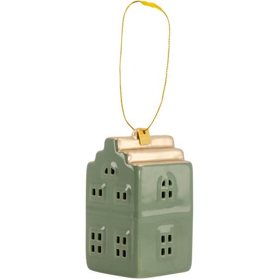Décoration De Noël - Ampoule LED 4.5x4.5x8 Maisonnette Verte (multi)