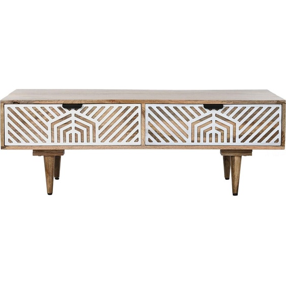 Décoration de table Home ESPRIT Blanc Bois de manguier 115 x 60 x 40 cm