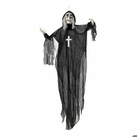 Décoration dHalloween - BigBuy Home - Sorcière - Noir - Intérieur - Classique