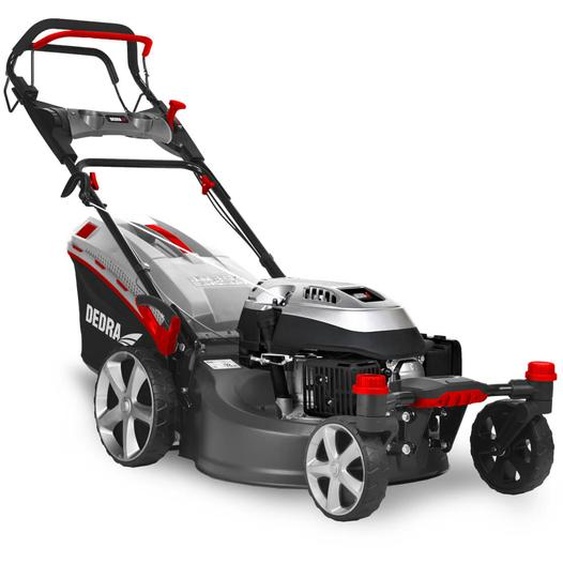 DEDRA Tondeuse à essence, 196cc, 51cm - DED8727-51C