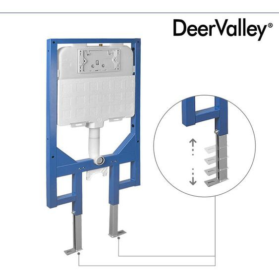 Wc Suspendu avec Bâti-Support et Réservoir dEau – Design Moderne, Haute Performance et Économie dEau signé Deervalley