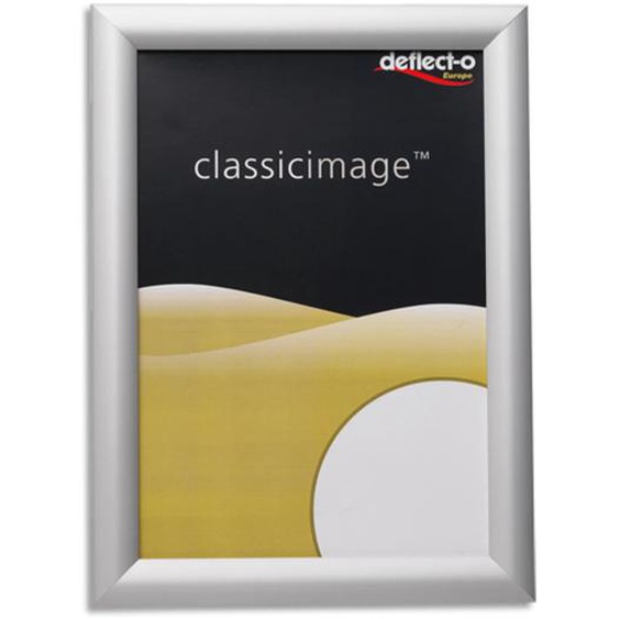 DEFLECTO Porte-visuel avec cadre clipsable A4. Livré avec fixation. Dim : 24 x 32,7 x 1,2 cm