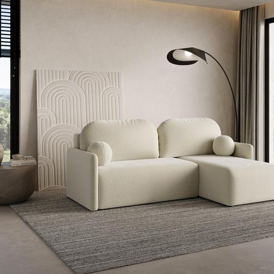 Dekori_Interiors - Canapé dangle MALVA avec coffre de rangement et fonction couchage – élégance moderne et confort fonctionnel (QUELLE 02)