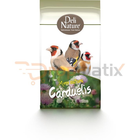 Deli Nature Birdelicious Carduelis - Chardonneret - Nourriture pour oiseaux 4 x 2 kg