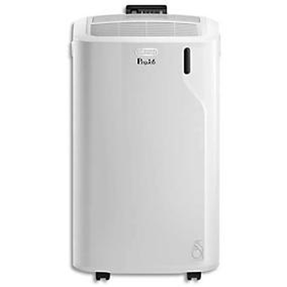 DELONGHI Climatiseur mobile PAC EM77 2100W, gaz naturel R290, (lxpxh cm): 34,5x42,5x70. Blanc