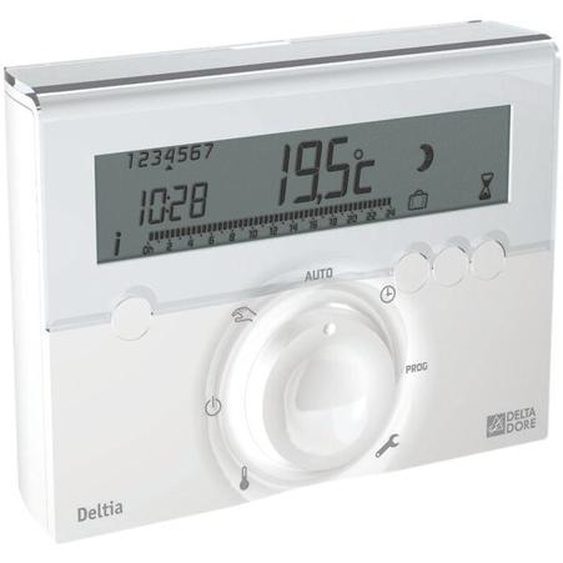 Deltia 8.00 thermostat programmable filaire Delta Dore