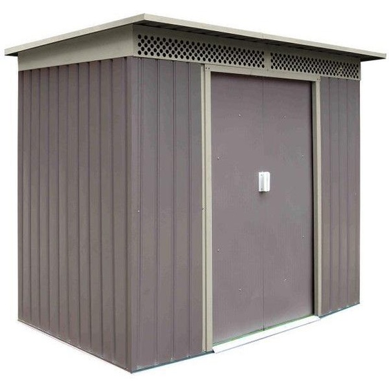 Dema Abri de jardin Bristol Gris platine