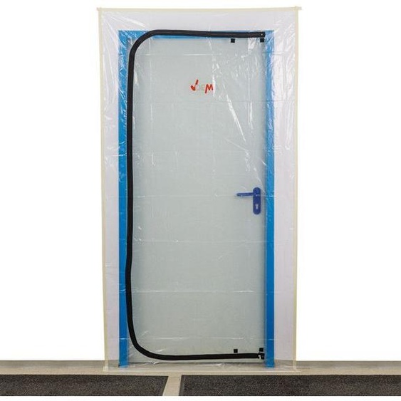 Dema Bâche de protection anti-poussière pour porte - 2,20 x 1,10 m PE