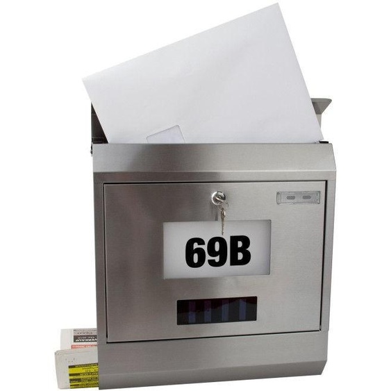 Dema Boîte aux lettres Solar avec porte-journaux