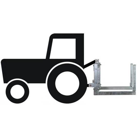 Dema Châssis pour transport de bois / bûches - pour tracteur Cat. 1