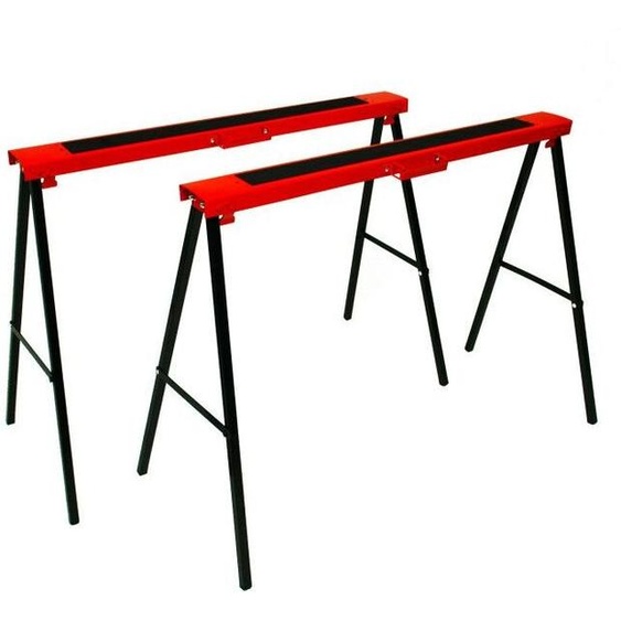 Dema Tréteaux métalliques pliants KB250 charge 125 kg/tréteau - la paire