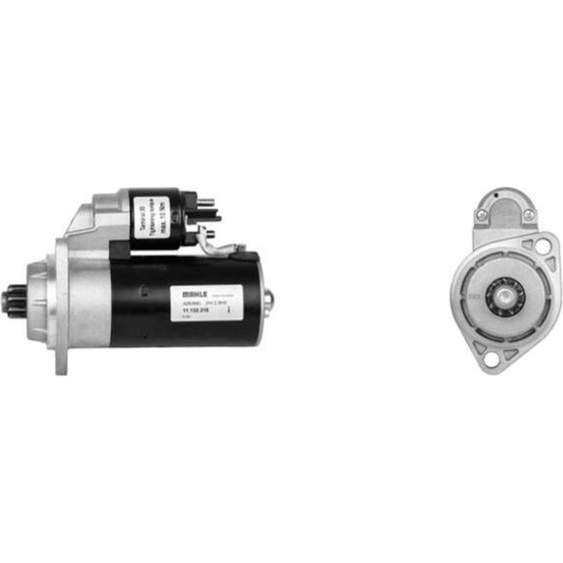 Démarreur pour moteur à combustion 12 V 2 kW 9 dents MAHLE pour entre autres BOMAG