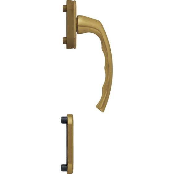 Demi-garniture de porte de balcon HOPPE LIÈGE - intérieur, bronze