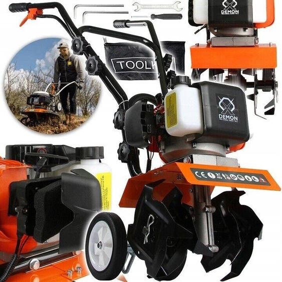 DEMON Motoculteur à essence 1,4 kW M83261