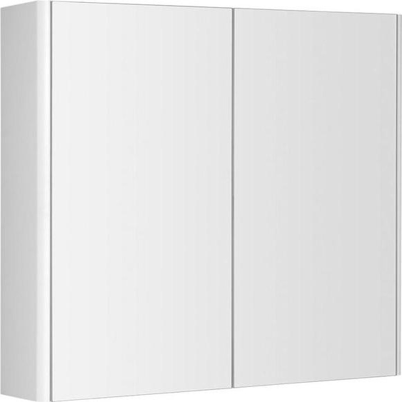 DENEB armoire de toilette 80x70x18cm, blanc mat