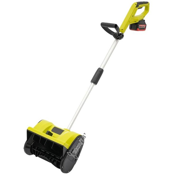 Déneigeuse, fonctionnement sans fil, haute performance, JAUNE, Électrique