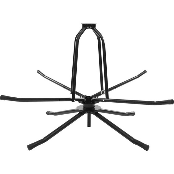 Dérouleur de tuyaux pour chauffage au sol - Dérouleur/distributeur de tuyaux - Charge maximale 175 kg - Cadre en acier au carbone - Avec sac de transport - Revêtement plastique - Noir