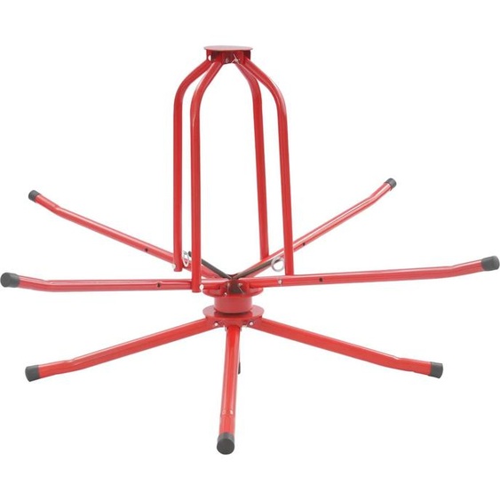 Dérouleur de tuyaux pour chauffage au sol - Enrouleur/dérouleur de tuyaux - Largeur de base 80 cm - Hauteur du support 53 cm - Capacité de charge 200 kg - Acier/fer - Avec limiteur à ressort