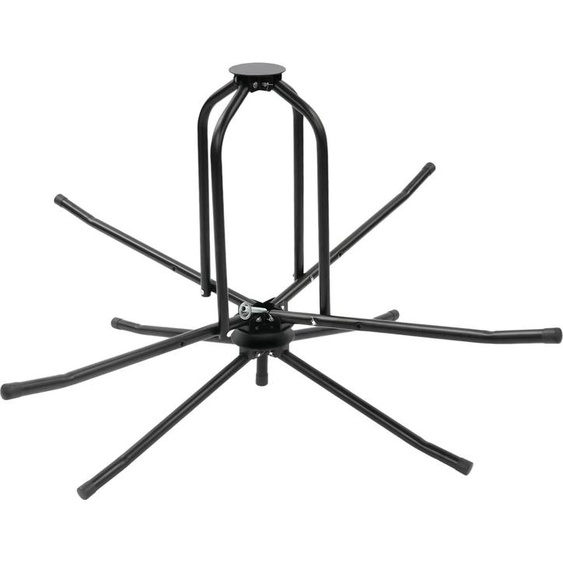 Dérouleur de tuyaux pour chauffage au sol - Modèle professionnel pour charges lourdes - Capacité de charge de 200 kg - Réglable sur 2 positions - En acier - Pour PEX/PERT - Noir