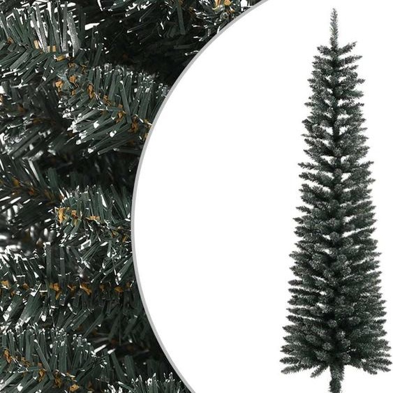 Design New Arbre de Noël artificiel avec support Svelte Vert 180 cm PVC - Arbres de Noël artificiels Meubles2025 CHY2166384 1parcel