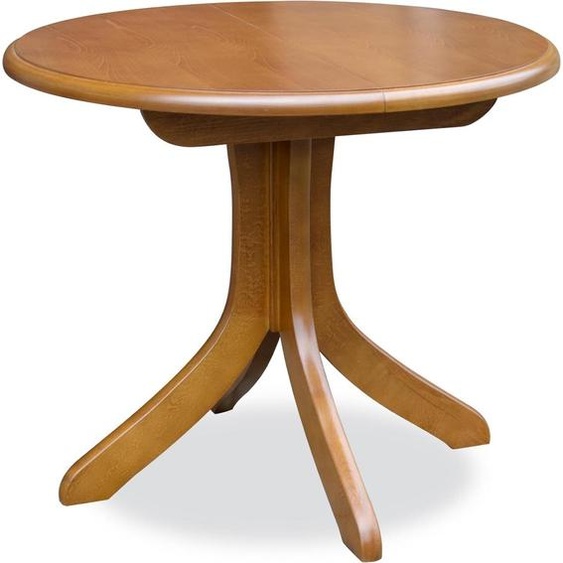 Design Table à manger Tables modernes Salon Bois 90x90/125cm Cuisines Tables à manger Nouveau