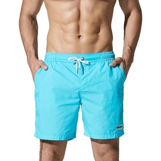 Desmiit maillots de bain homme short de bain séchage rapide hommes plage conseil Shorts surf Boardshorts mer homme gymnase vêtements de Sport maillot de bain