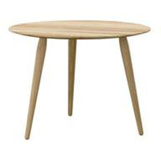 Desserte Playround plateau en bois - Chêne nature huilé - Ø 60 cm - Hauteur 38 cm