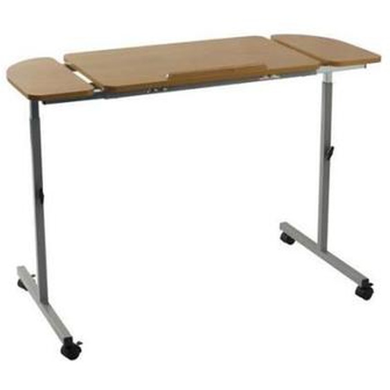 Desserte - Table de lit inclinable et réglable - Marron - Adulte