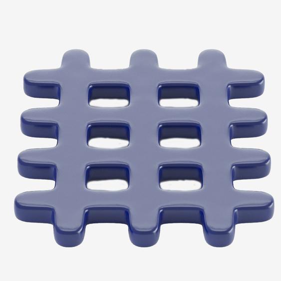 Dessous de plat céramique grid bleu Orsay