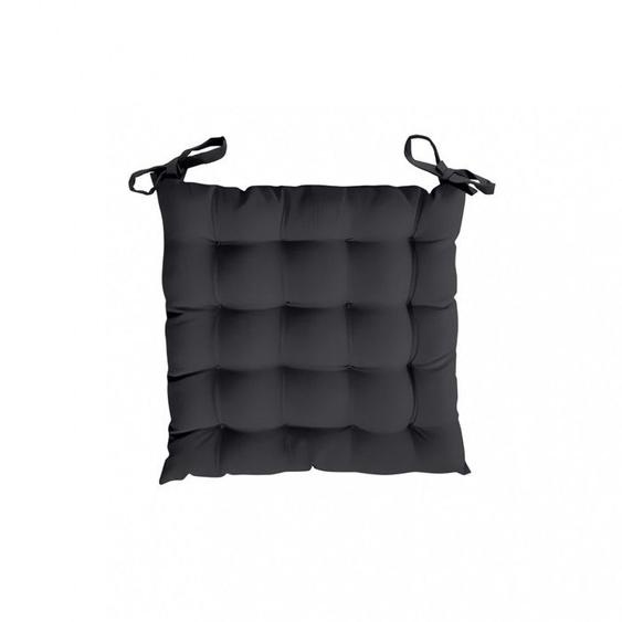 Dessus de chaise capitonné ALIX anthracite