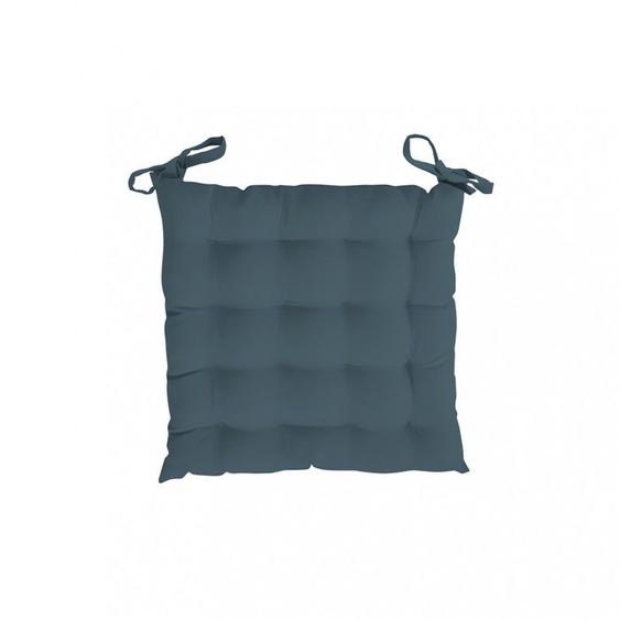 Dessus de chaise capitonné ALIX bleu celadon